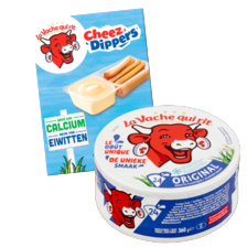 La Vache qui rit cheez dippers
8-pack of 24 smeerkaaspuntjes